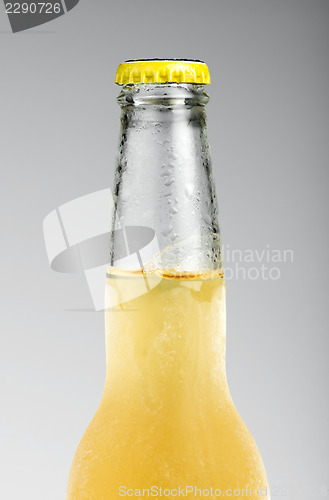 Image of Beer bottle isolated
