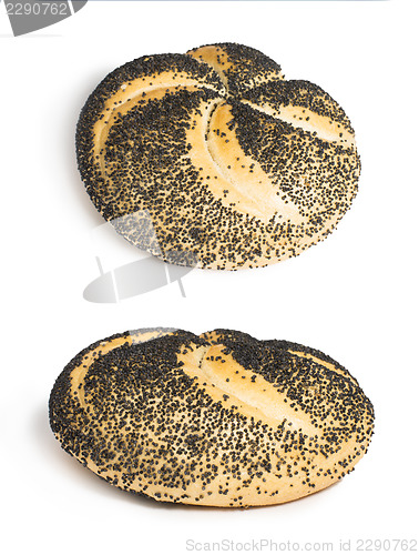 Image of White isolated Bread