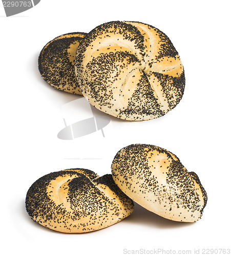 Image of White isolated Bread