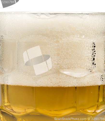 Image of Mug beer close up background