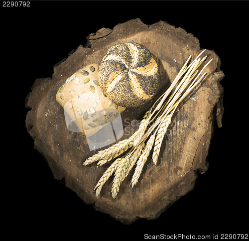 Image of Bread and wheat.