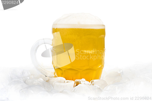 Image of Mug filled with beer