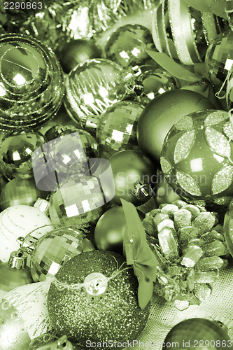 Image of Christmas decorations
