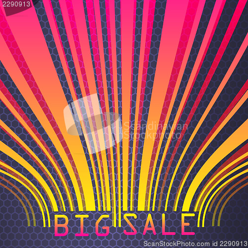 Image of Big Sale bar codes all data is fictional. EPS 10