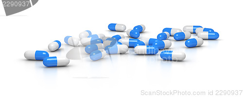 Image of blue pills