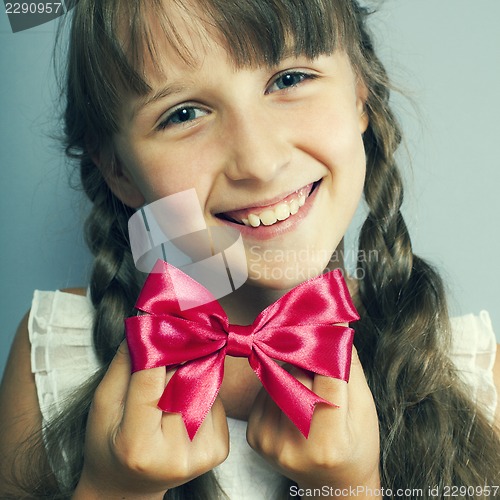 Image of Portrait of the beautiful girl