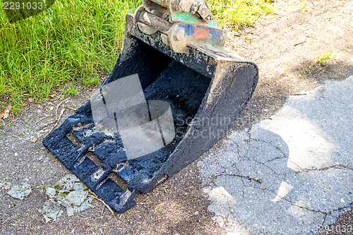 Image of dredger bucket