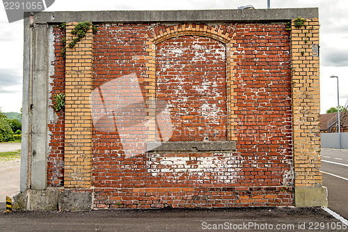 Image of  old brick wall