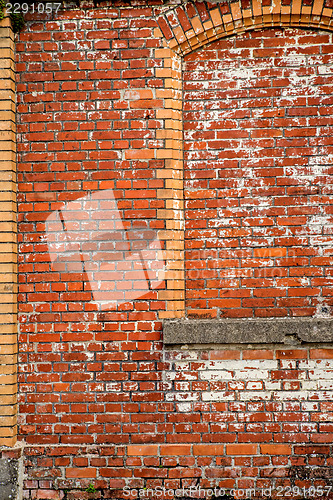 Image of  old brick wall