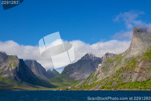 Image of Scenic norwegian fjord