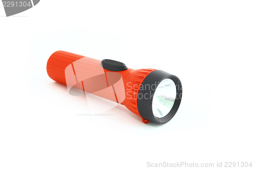 Image of Red flashlight