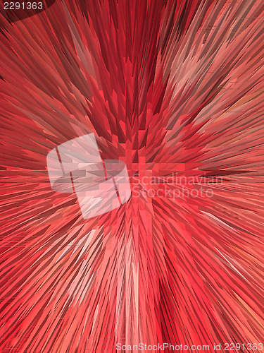 Image of Red explosion