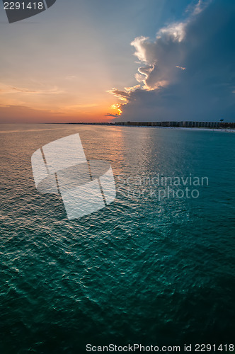 Image of okaloosa pier and beach scenes