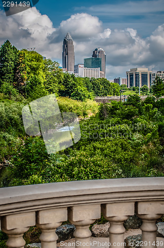 Image of charlotte north carolina view from greenway