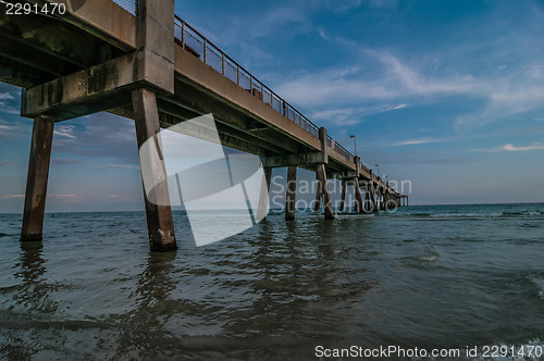 Image of okaloosa pier and beach scenes