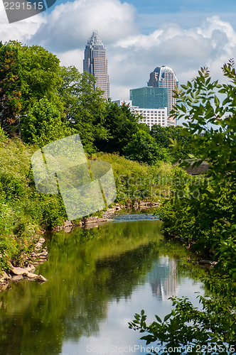 Image of charlotte north carolina view from greenway