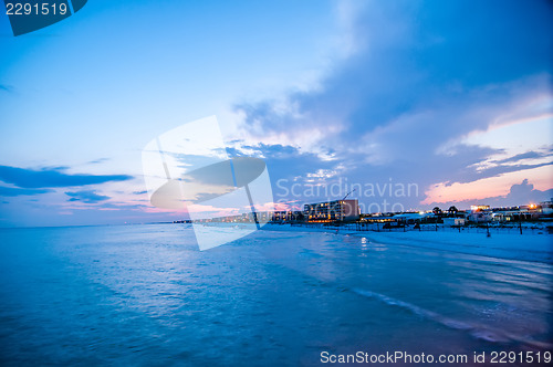 Image of okaloosa pier and beach scenes
