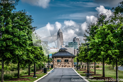 Image of charlotte north carolina view from greenway