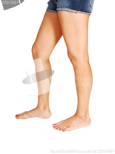 Image of Woman's legs.