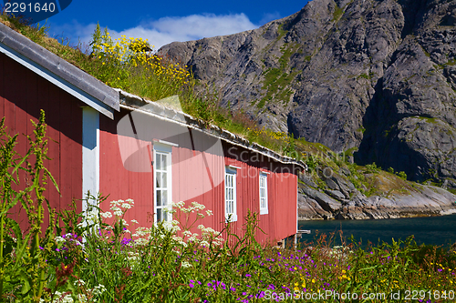 Image of Norwegian fishing hut