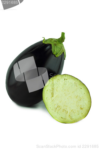 Image of fresh eggplant 