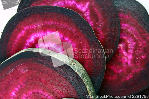 Image of Beetroot sliced 