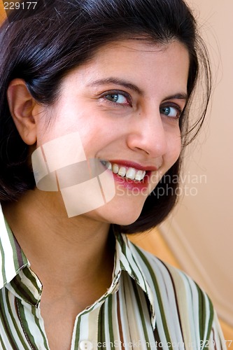 Image of Smiling woman