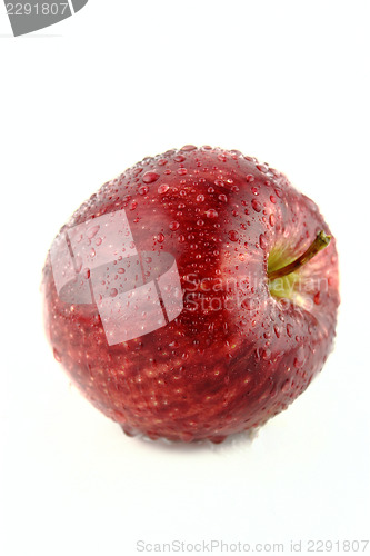 Image of Fresh red apple 