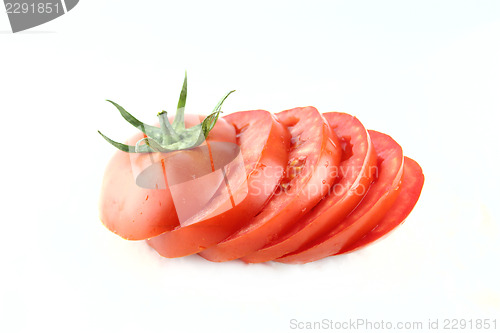Image of fresh tomatoes slices