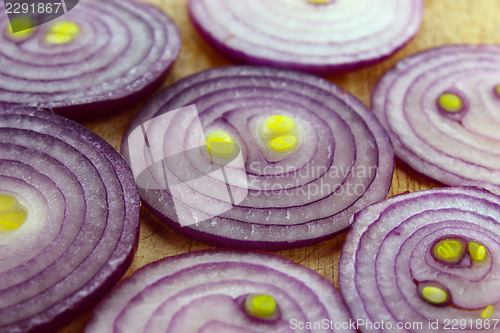 Image of sliced onions