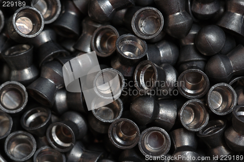 Image of a lot of lead pellet