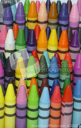 Image of Coloured Crayons
