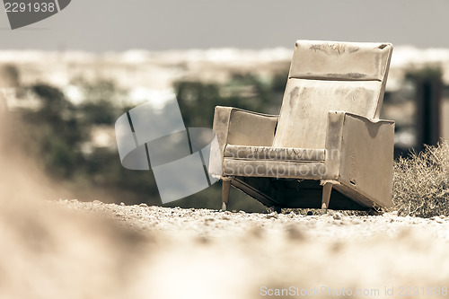 Image of old chair outdoor