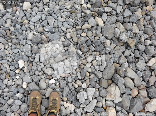 Image of Hiking boots on travel and at work