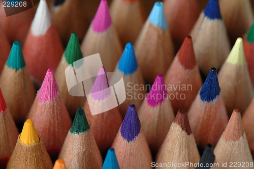 Image of wood of pencils