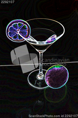 Image of Fancy drink in a special way