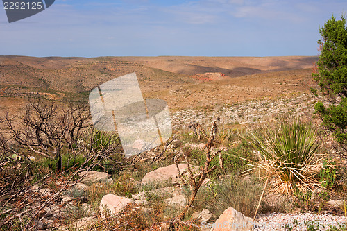 Image of Impressive and scenic landscape in New Mexico