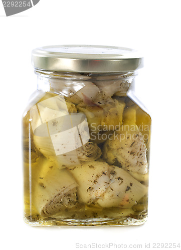 Image of artichoke in oil