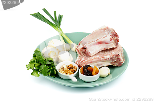 Image of Pork Chop with Ingredients