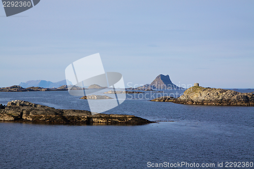 Image of Islets on norwegian coast