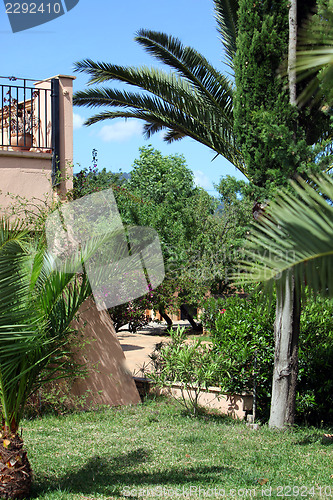 Image of Balcony and garden view