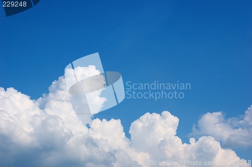 Image of blue sky