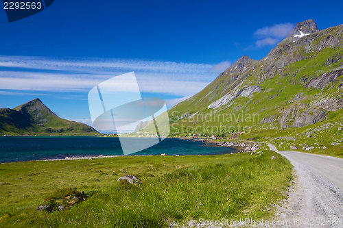 Image of Scenic road on Lofoten