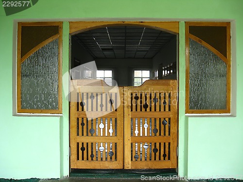 Image of the cow boy's door