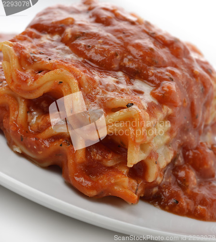 Image of Lasagna With Sauce 