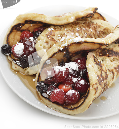 Image of Pancakes With Berries