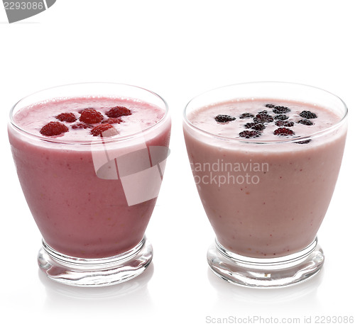 Image of Raspberry And Blackberry Smoothie 