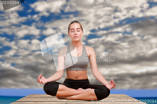 Image of Woman Meditating