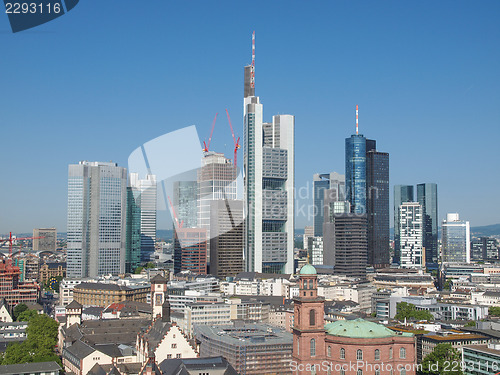Image of Aerial view of Frankfurt