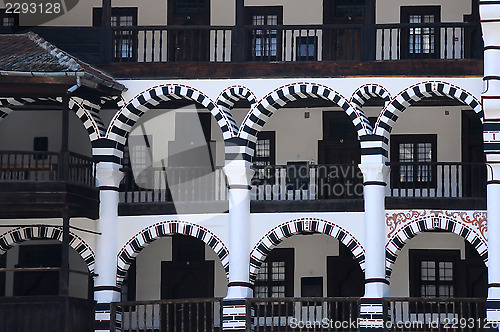 Image of Closeup Image of the Rila Monastery